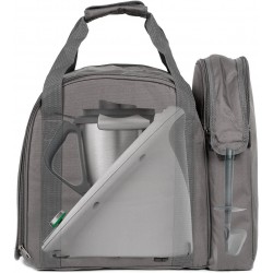 HOMELAY Bolsa de transporte para Thermomix TM5 TM6 TM31 Mochila funda de viaje con asas y compartimento para accesorios. Maleta 
